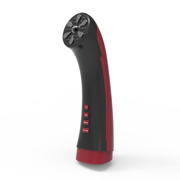 Микротоковый массажер для лица Doctor-101 + RF лифтинг + EMS + светотерапия для лифтинга и омоложения кожи BP-1868 фото